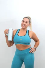 top clasico color celeste amx