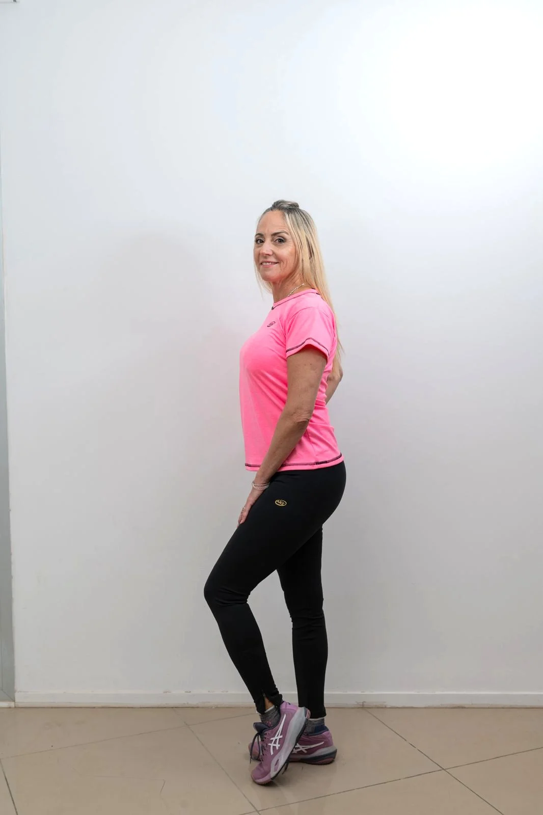 calza leggins en color negro amx