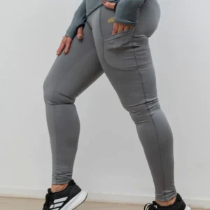 calza leggins en color gris amx