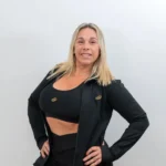 campera lisa negra amx